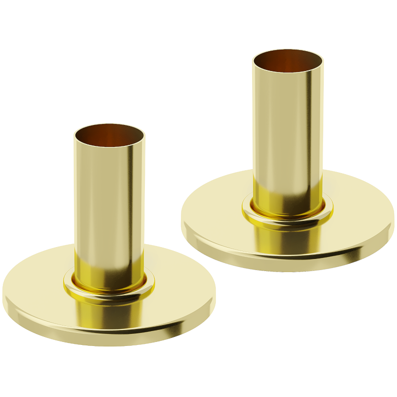 Mexen Uni-Term R single radiator concealing set, gold - W904-000-50