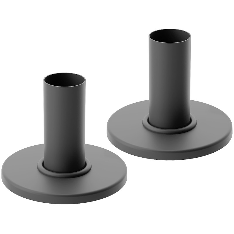 Mexen 1R single radiator cover set, anthracite - W904-000-66