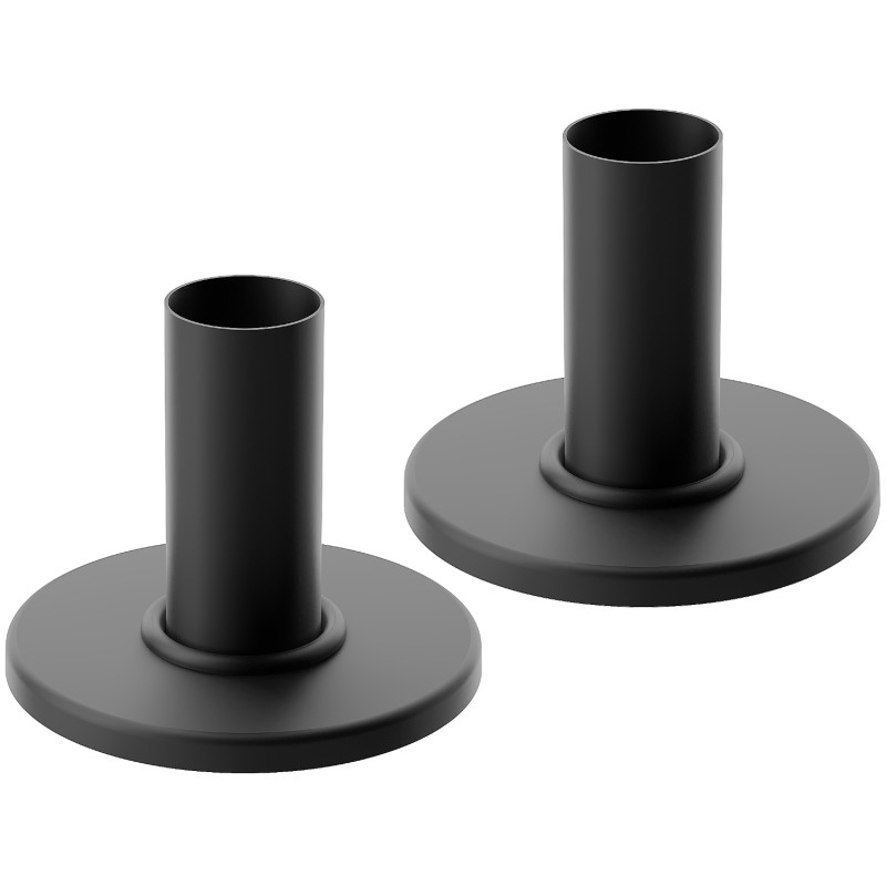 Mexen 1R single radiator cover set, black - W904-000-70