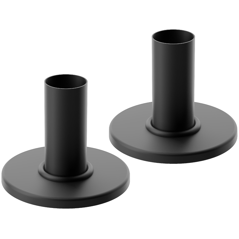 Mexen Uni-Term Single Concealment Set for Radiator, Black - W904-000-70