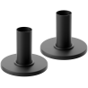Mexen R single radiator masking set, black - W904-000-70