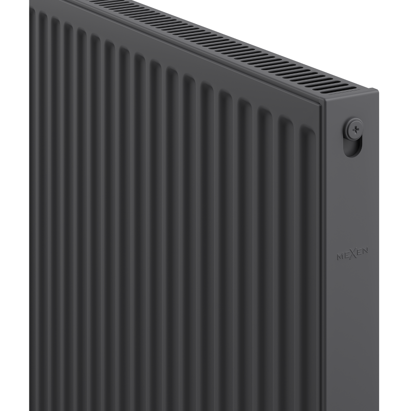 Mexen C11 panel radiator 500 x 2000 mm, side connection, 1593 W, anthracite - W411-050-200-66