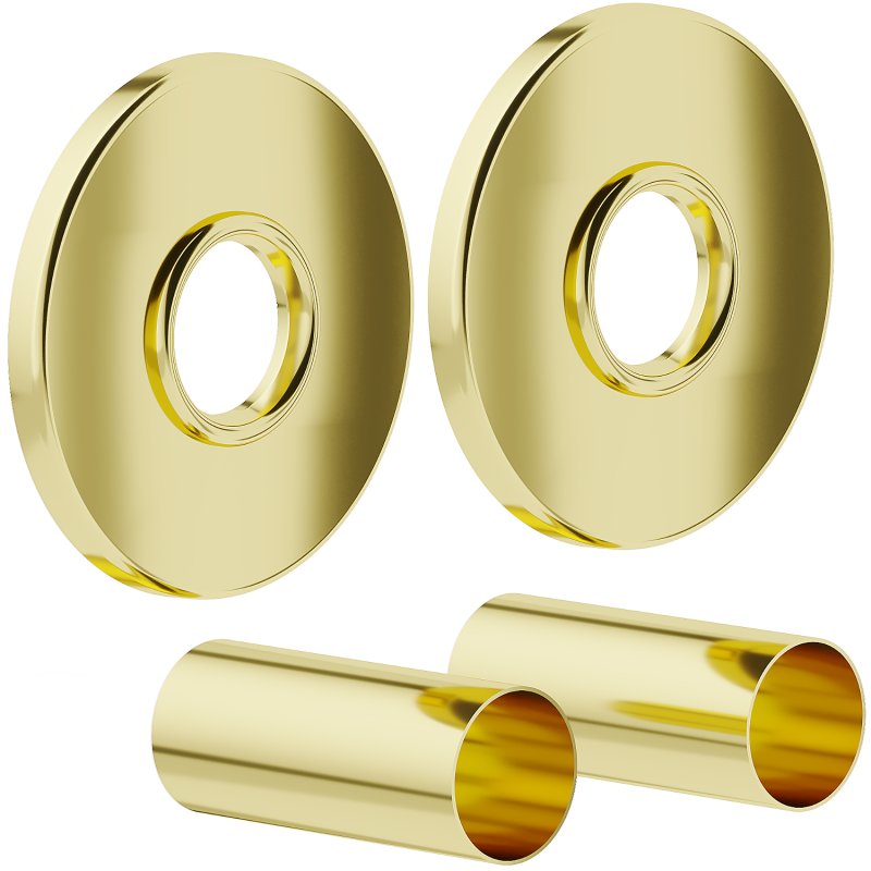 Mexen R single radiator masking set, gold - W904-000-50