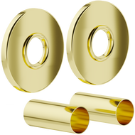 Mexen 1R single radiator cover set, gold - W904-000-50