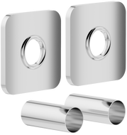 Mexen S single radiator masking set, chrome - W909-000-01