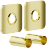 Mexen S single masking set for radiator, gold - W909-000-50