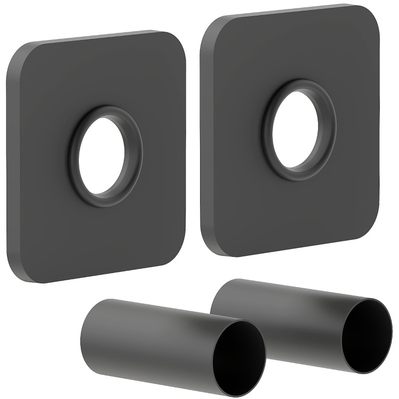 Mexen 1S Single radiator cover set, anthracite - W909-000-66