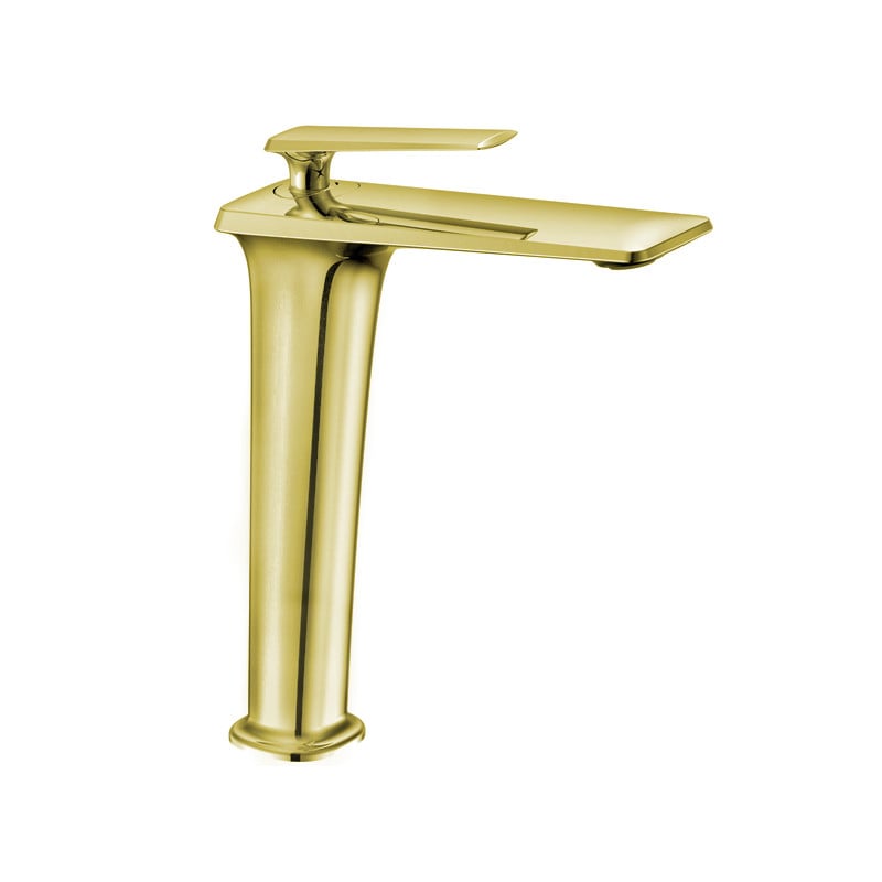 Mexen Purus tall gold bathroom faucet - 745810-50