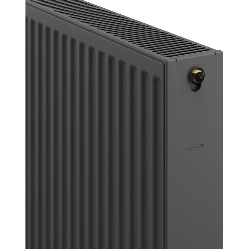 Mexen CV22 plate radiator 400 x 500 mm, bottom connection, 593 W, anthracite - W622-040-050-66