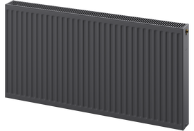 Mexen CV22 panel heater 400 x 1500 mm, bottom connection, 1778 W, anthracite - W622-040-150-66