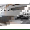 Mexen C22 panel radiator 600 x 2600 mm, side connection, 4297 W, anthracite - W422-060-260-66