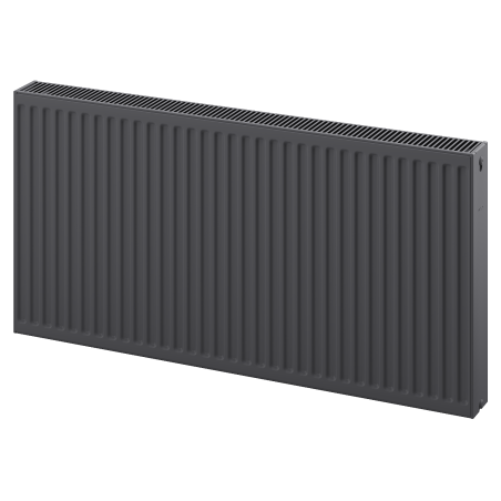 Mexen C22 panel radiator 600 x 3000 mm, side connection, 4958 W, anthracite - W422-060-300-66