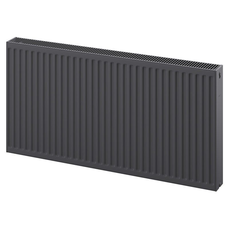 Mexen C22 flat panel radiator 900 x 600 mm, side connection, 1371 W, anthracite - W422-090-060-66