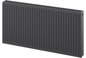 Mexen C22 plate radiator 900 x 1100 mm, side connection, 2513 W, anthracite - W422-090-110-66