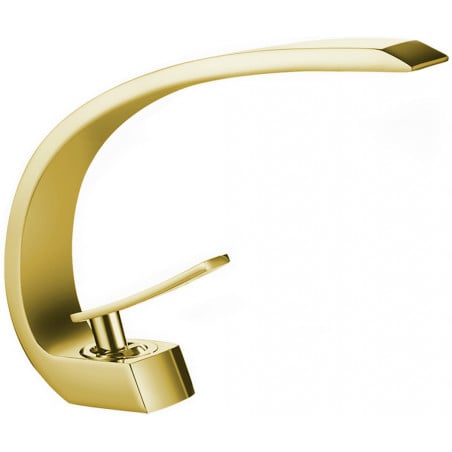 Mexen Lupus washbasin mixer tap, Gold - 746200-50