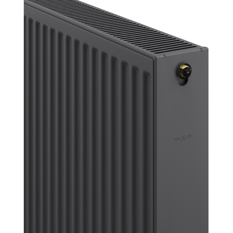 Mexen CV22 plate radiator 600 x 2600 mm, bottom connection, 4297 W, anthracite - W622-060-260-66