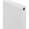 Mexen CV21 plate radiator 500 x 500 mm, bottom connection, 554 W, white - W621-050-050-00