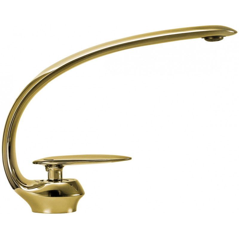 Mexen Carmen washbasin tap, gold - 746300-50