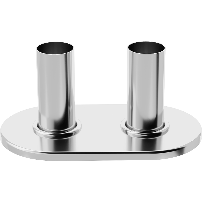 Mexen Uni-Term R double masking set for radiator, chrome - W905-000-01