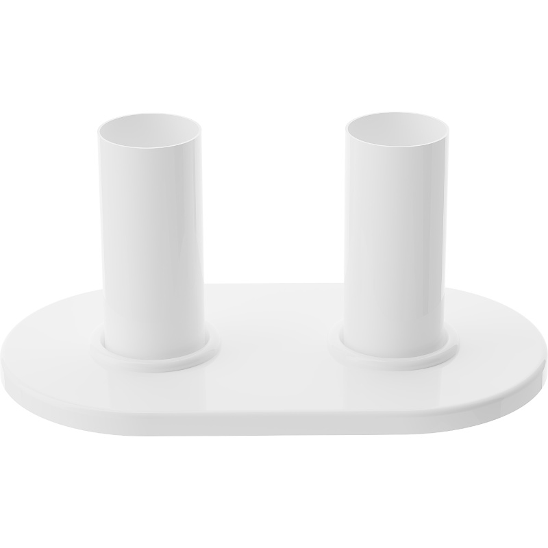 Mexen Uni-Term R double masking set for radiator, white - W905-000-20