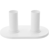 Mexen R double masking set for radiator, white - W905-000-20