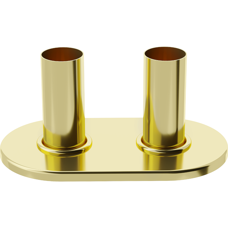 Mexen Uni-Term R double masking set for radiator, gold - W905-000-50