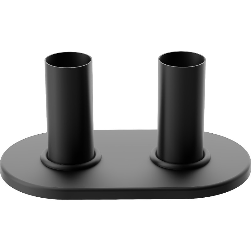 Mexen 2R double radiator cover set, black - W905-000-70