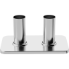 Mexen 2S Double radiator cover set, chrome - W910-000-01