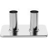Mexen S double concealing set for radiator, chrome - W910-000-01