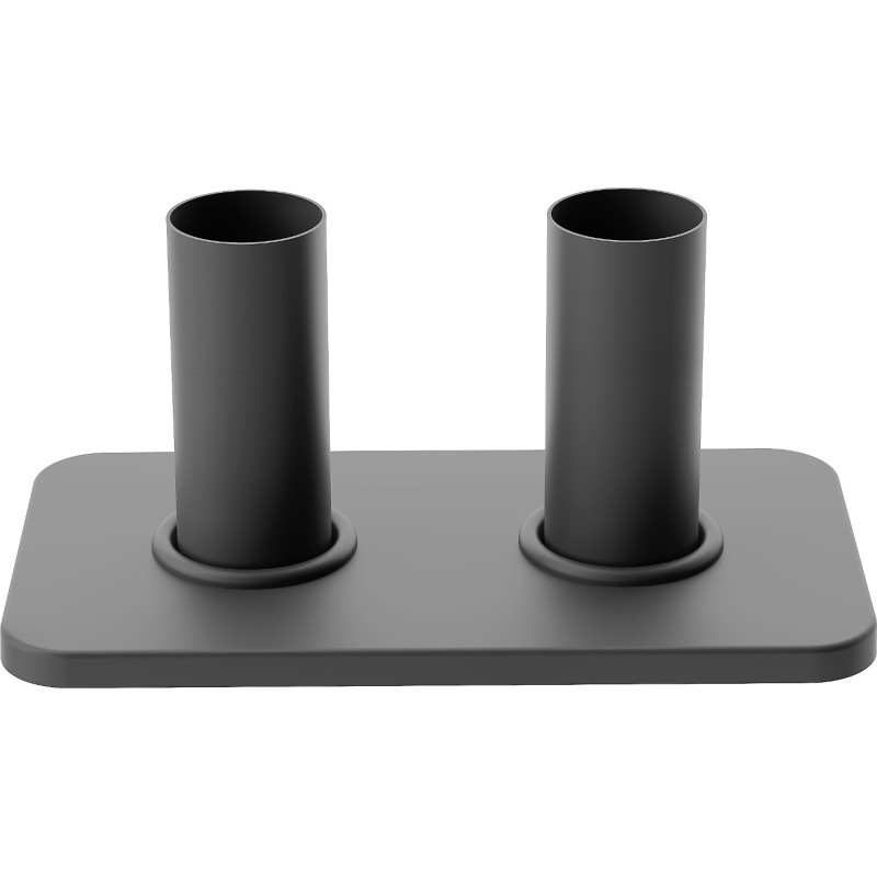 Mexen 2S double radiator cover set, anthracite - W910-000-66