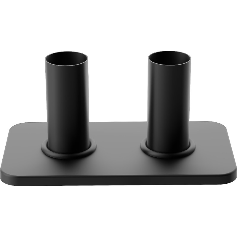 Mexen 2S double radiator cover set, black - W910-000-70