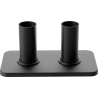 Mexen S dual radiator masking set, black - W910-000-70