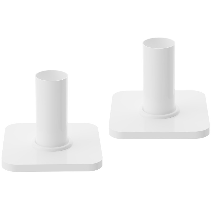 Mexen 1S single radiator cover set, white - W909-000-20