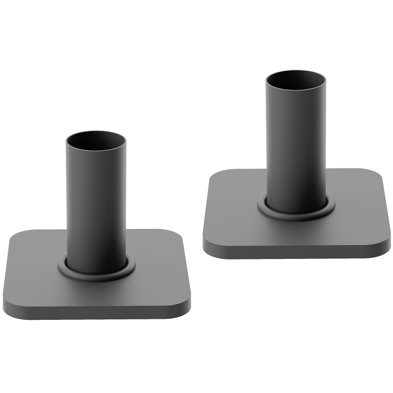 Mexen Uni-Term Single Radiator Concealment Set, Anthracite - W909-000-66