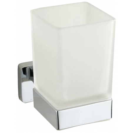 Mexen Asis toothbrush cup, Chrome - 7017638-00