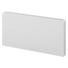 Mexen CL22 Plate Radiator Line 400 x 1500 mm, Side Connection, 1707 W, White - W422L-040-150-00