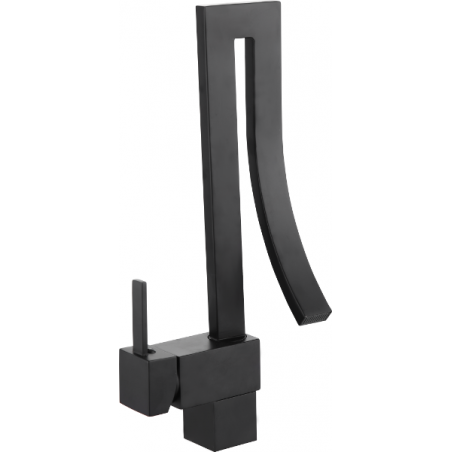 Mexen Elbrus tall black basin faucet - 747100-70