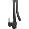 Mexen Elbrus tall black basin faucet - 747100-70