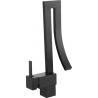 Mexen Elbrus washbasin faucet, black - 747100-70