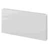 Mexen CL22 Plate Heater Line 900 x 900 mm, Side Connection, 1979 W, White - W422L-090-090-00