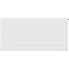 Mexen Line CVL21 flat radiator 500 x 1100 mm, bottom connection, 1109 W, white - W621L-050-110-00