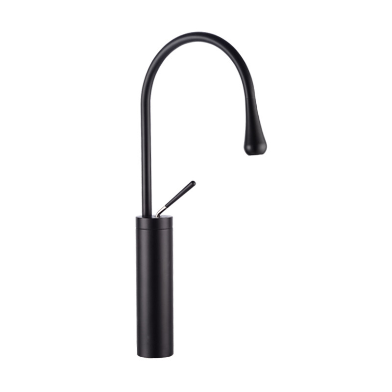 Mexen Dorado washbasin mixer tap, Black- 747310-70
