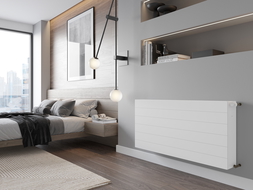 Mexen Line CL33 panel radiator 300 x 1400 mm, side connection, 1736 W, white - W433L-030-140-00