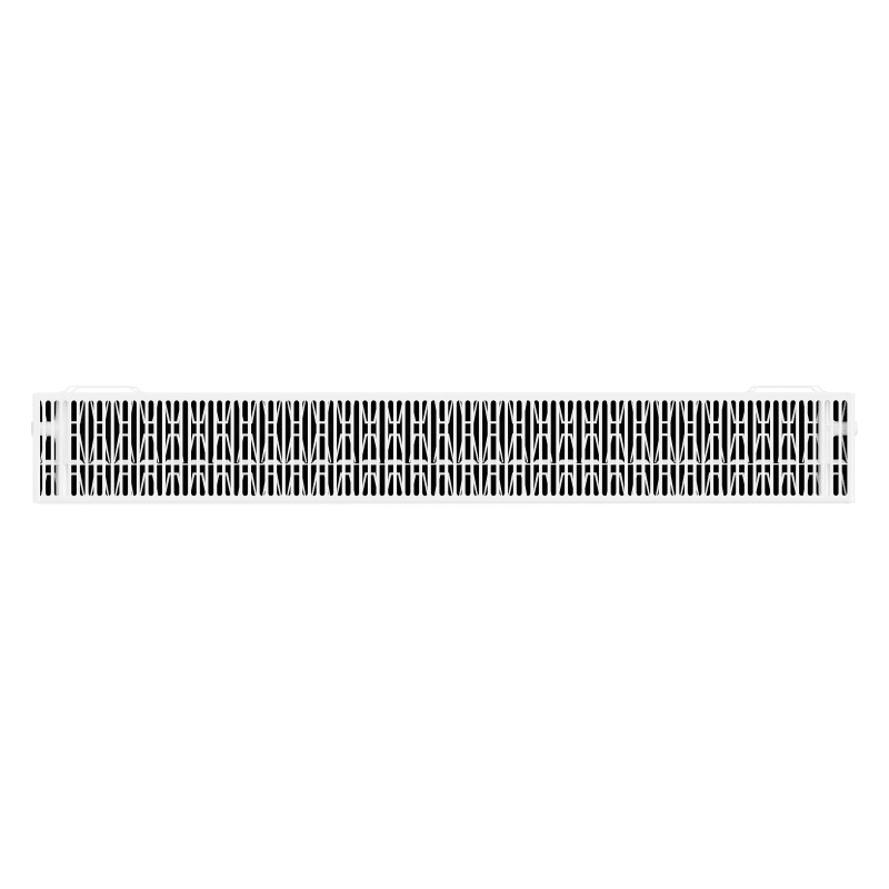 Mexen CL33 Flat Panel Radiator 400 x 1200 mm, Side Connection, 1898 W, White - W433L-040-120-00