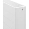 Mexen CL33 Flat Panel Radiator 400 x 1200 mm, Side Connection, 1898 W, White - W433L-040-120-00