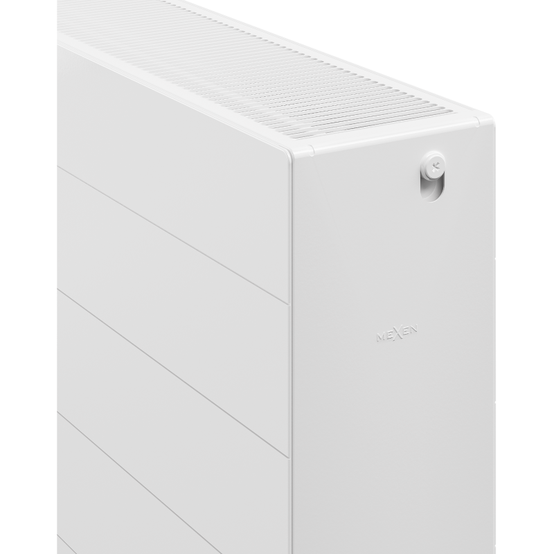 Mexen Line CL33 panel radiator 500 x 500 mm, side connection, 950 W, white - W433L-050-050-00