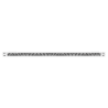 Mexen CF11 Flat Panel Radiator 500 x 500 mm, Side Connection, 341 W, White - W411F-050-050-00
