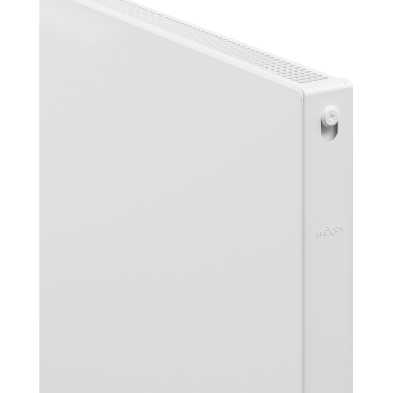 Mexen Flat CF11 Panel Radiator 600 x 1600 mm, Side Connection, 1253 W, White - W411F-060-160-00