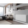Mexen Flat CVF11 Panel Radiator 300 x 1500 mm, Bottom Connection, 682 W, White - W611F-030-150-00
