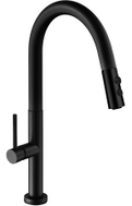 Mexen Ava kitchen faucet, black - 672800-70
